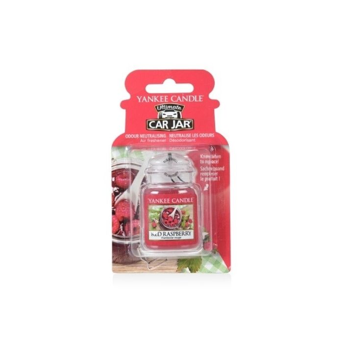 Yankee Candle Red Raspberry Ultimate Car Jar-1